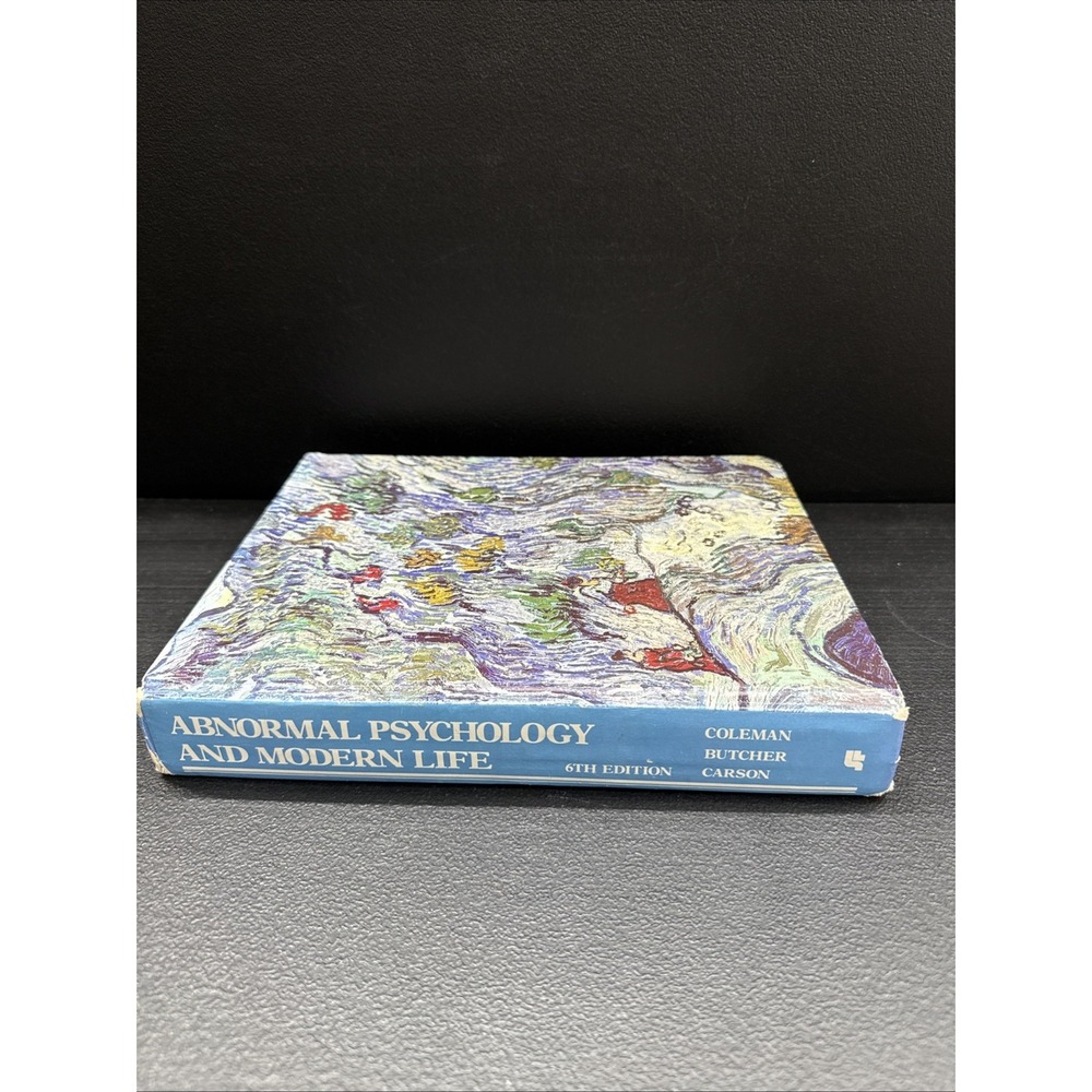 Vtg Abnormal Psychology and Modern Life 6th edition HC 1980 Scott Foresman & Co